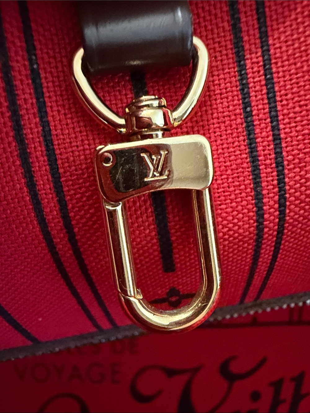 Authentic LOUIS VUITTON Neverfull MM size in Damier Ebene - Picture 8 of 16